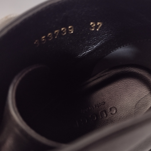 ON HOLD 🎀 Gucci "Kayla" Calfskin Lifford Lace Up Boots - Picture 13 of 16